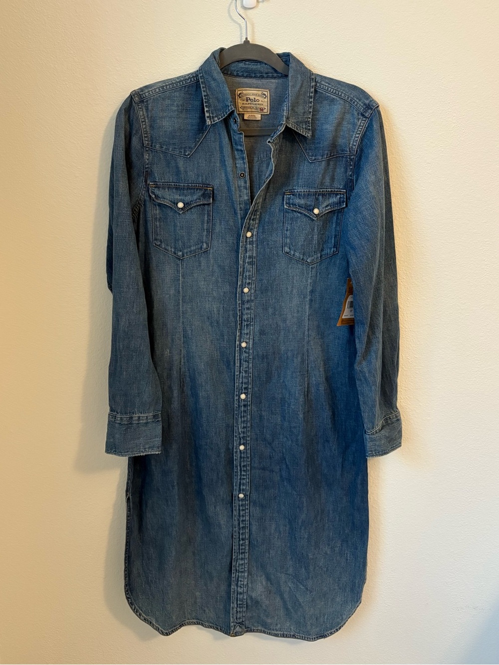 NWT Ralph Lauren Denim Button-Down Dress 💙